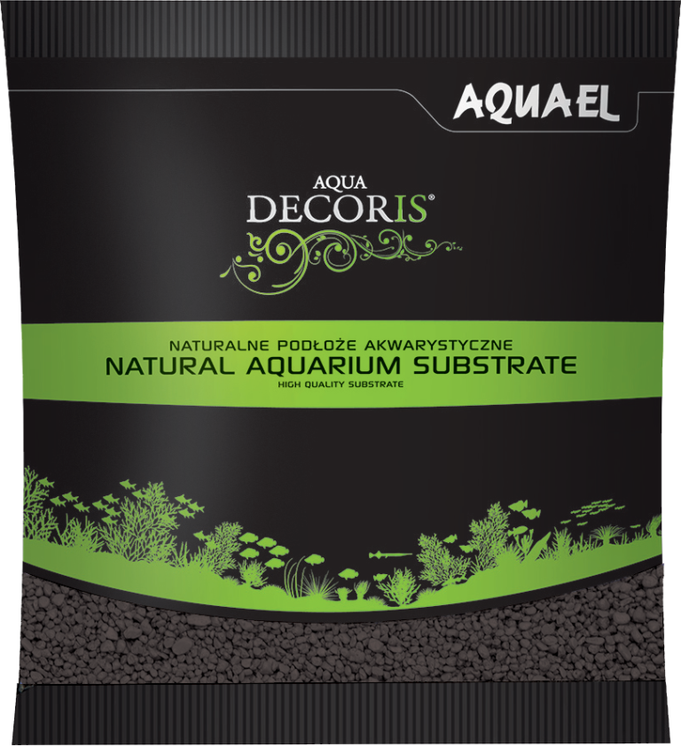 Aquael Żwirek Aqua Decoris Czarny 1 KG