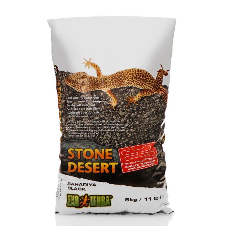 EXO TERRA Stone Desert Black 5kg – podłoże pustynne do terrarium