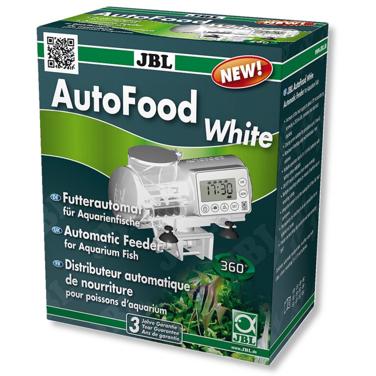 JBL AutoFood – biały automatyczny karmnik dla ryb akwariowych