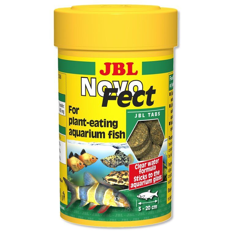 JBL NovoFect 100ml – pokarm w tabletkach dla roślinożernych ryb akwariowych