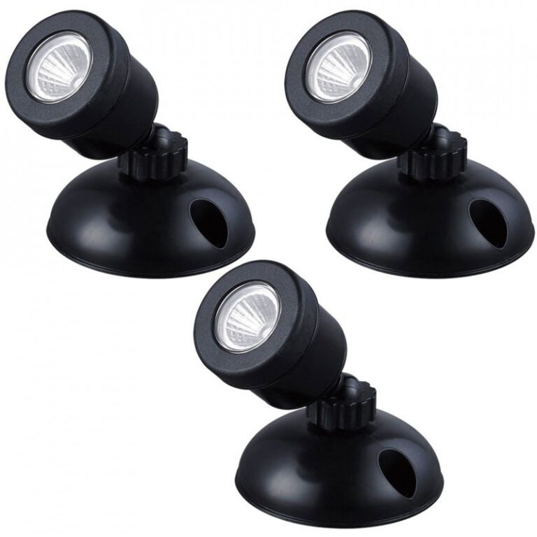 Jebao EL1-3 – trzy punktowe lampy LED wodoodporne
