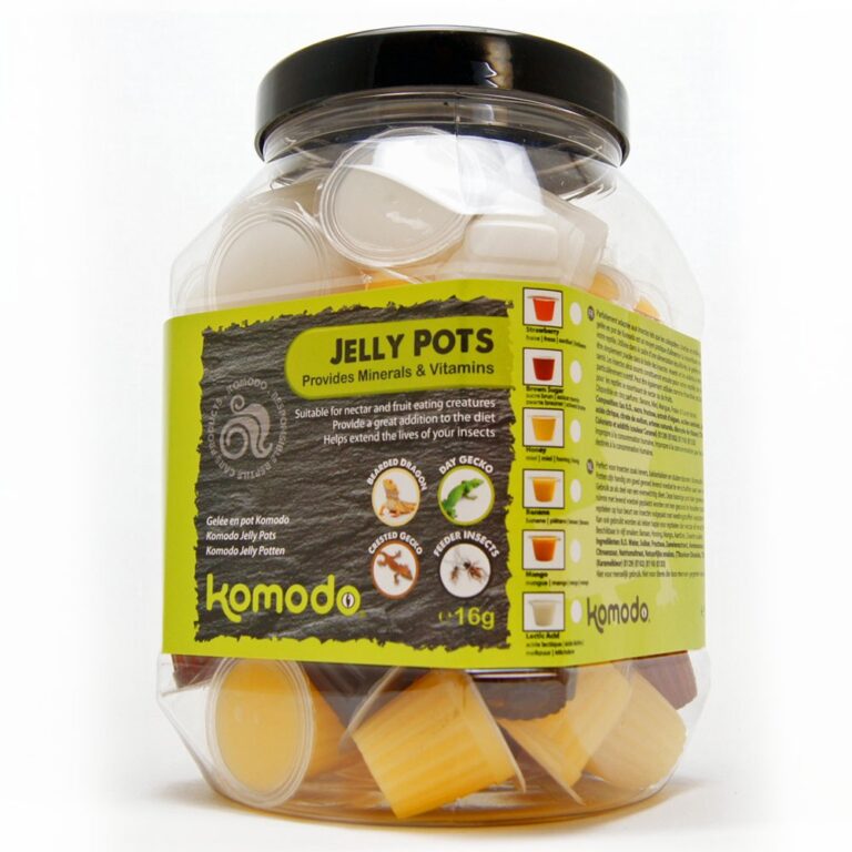 Komodo Jelly Pot  Mixed Flavours  Jar – miks pokarmów w żelu 60szt.