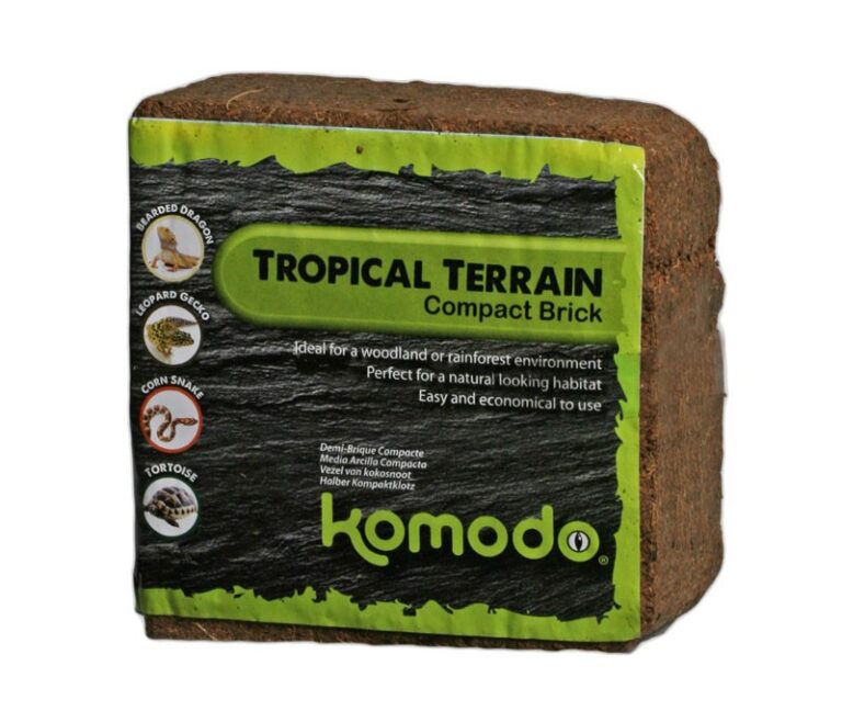 Komodo Tropical Terrain Brick M – podłoże z włókien kokosa 4l