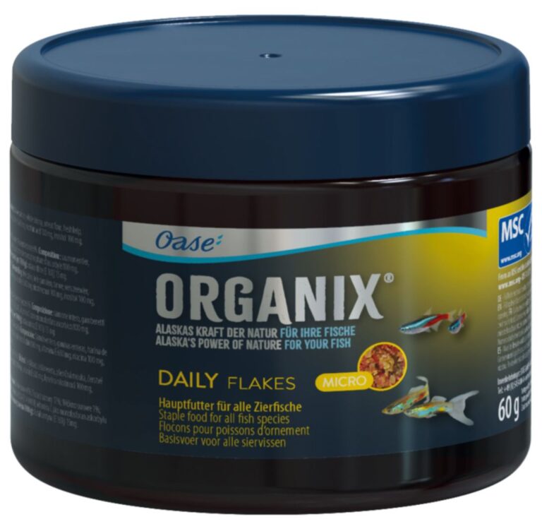 Oase Organix Daily Micro Flakes 150ml – pokarm drobne płatki dla ryb