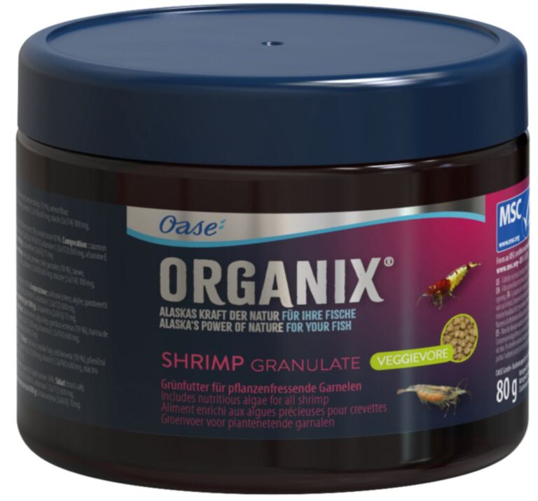 Oase Organix Shrimp 150ml – pokarm duże granulki dla krewetek