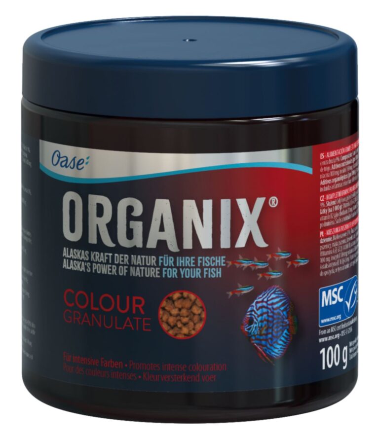 Oase Organix Colour Granulate 250ml – pokarm granulki dla ryb wybarwiający