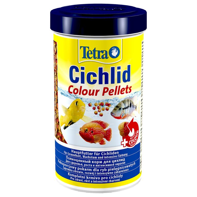 Tetra Cichlid Colour Pellets 500ml