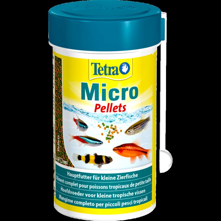 Tetra Micro Pellets 100ml – pokarm drobny wybarwiający