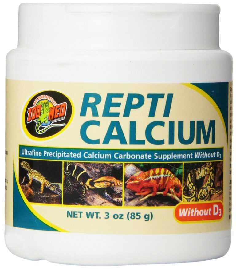 ZOOMED Repti Calcium 85g – Wapno dla gadów i płazów bez wit. D3