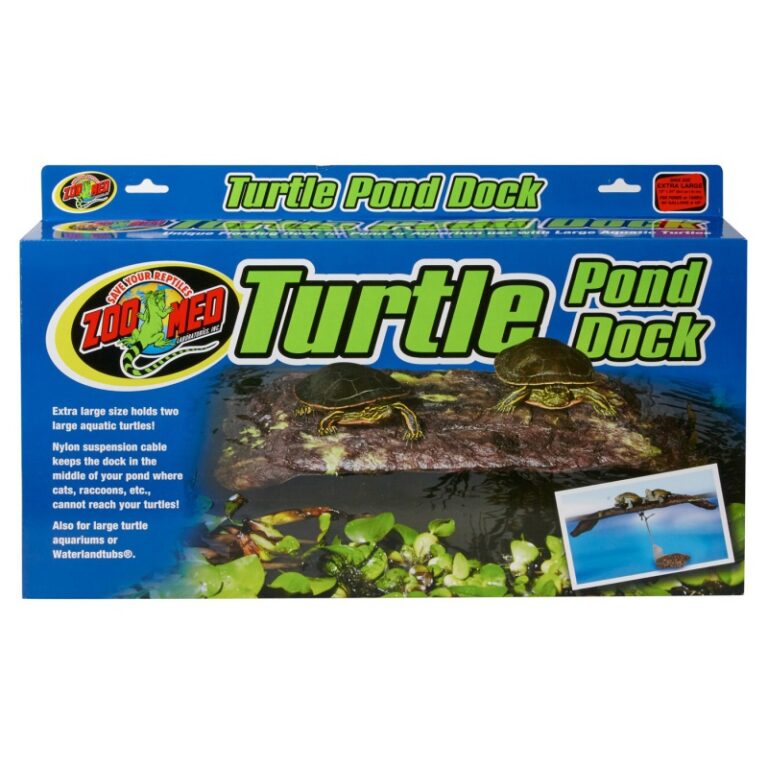 ZOOMED Turtle Dock – duża wyspa dla żółwi 23x46cm